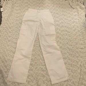 Princess Polly athletic pants white size 0